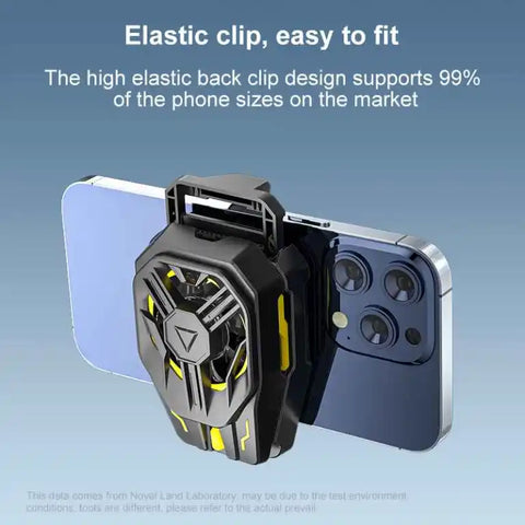 Portable Mecha Cooling Mobile Phone Radiator – Fast Heat Dissipation Cold Wind Fan N40 Cooling Artifact